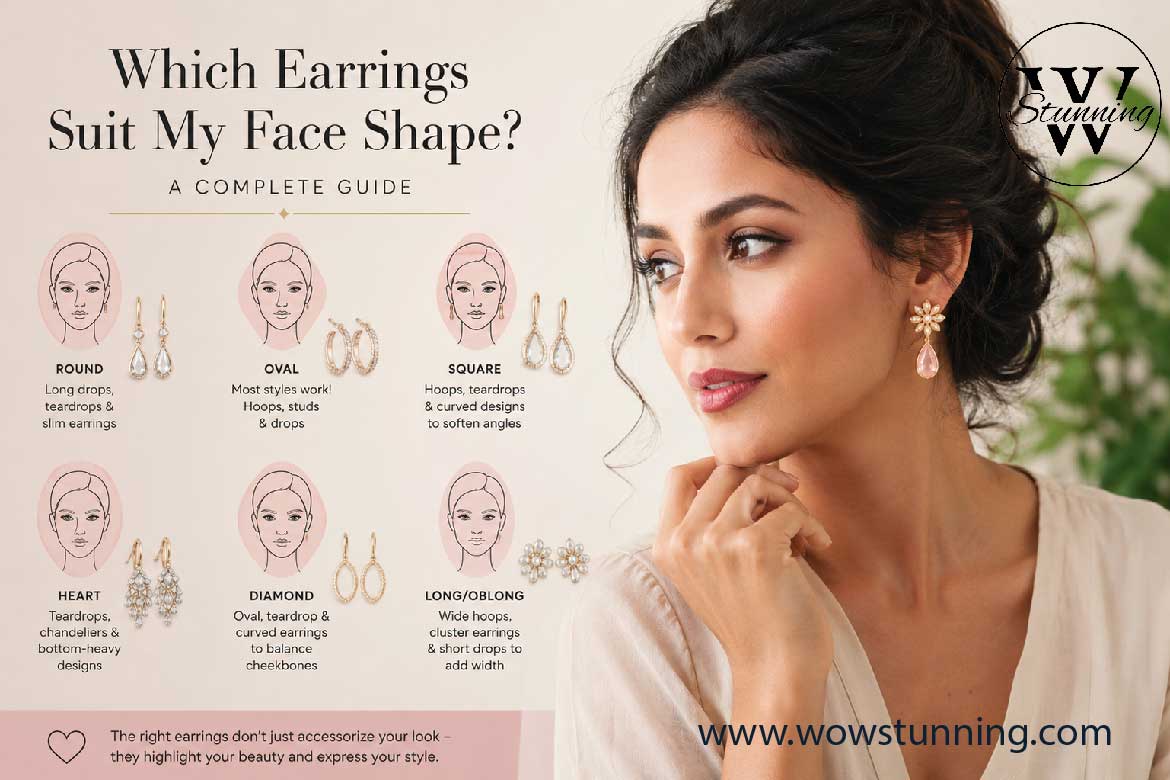 Which Earrings Suit My Face Shape? A Complete Guide to Finding Your Perfect Pair