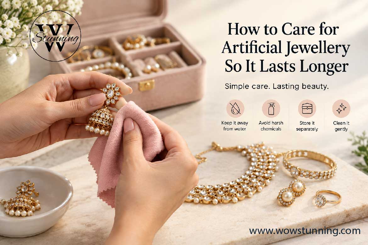 How to Care for Artificial Jewellery So It Lasts Longer